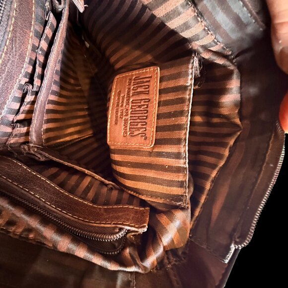 Jack Georges Leather Conceal Carry Shoulder/Crossbody - Picture 5 of 5